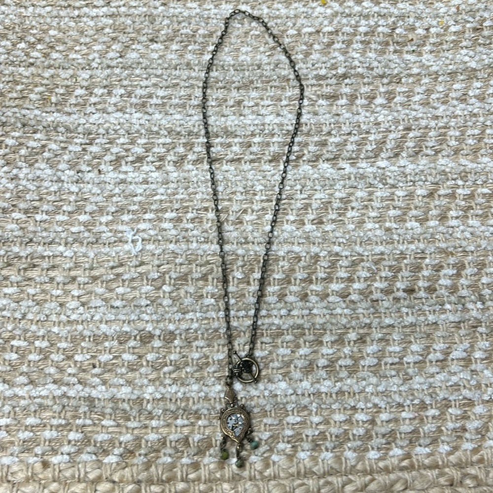 Vintage Inspired Steampunk Clockwork Necklace - image 1